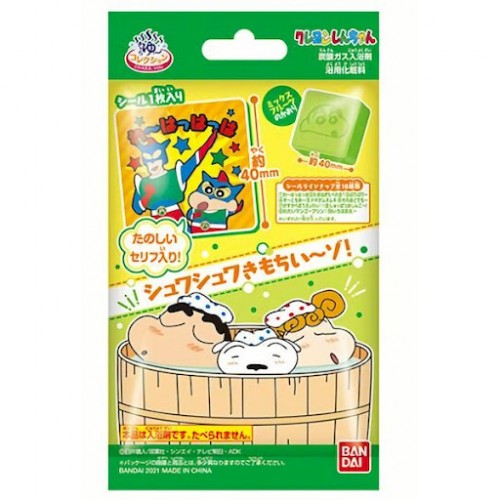 *現貨*日本直送 Bandai 浴鹽 滋潤肌膚 (含一種貼紙-隨機) #624936