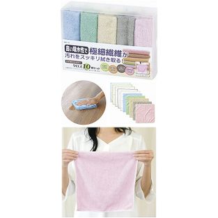 *現貨*Kakusee 極細纖維除污吸水布 10絛裝#793990