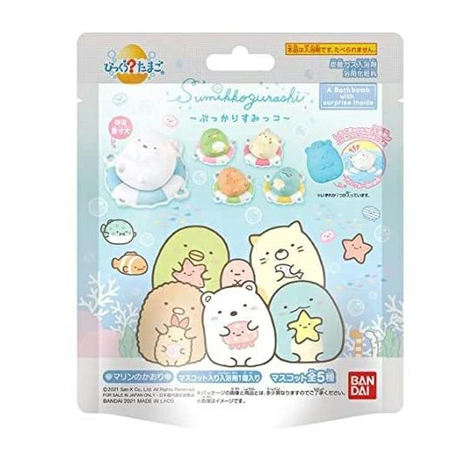 ✨現貨✨Bandai 蛋型入浴劑 沐浴球 (內含角落生物玩具)#325512