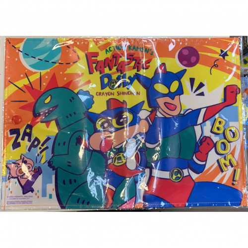 蠟筆小新帆布檯墊 餐墊  枱墊 可卷可摺枱墊 尺寸:約 48 × 34 cm (231252)