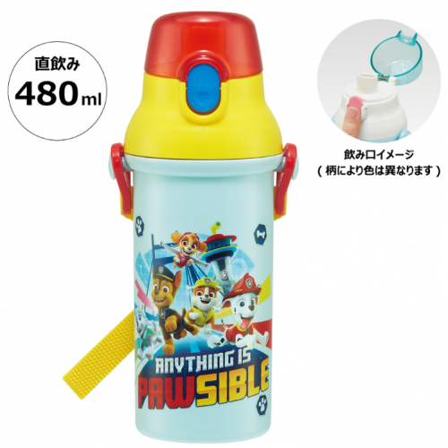 *現貨*日本製 Skater PAW PATROL直飲兒童水壺 水樽 抗菌加工 480ml#613517