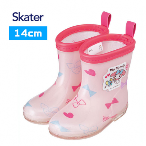 *現貨*日本直送 Skater Melody小童雨鞋-size約14cm(度腳長)#537905