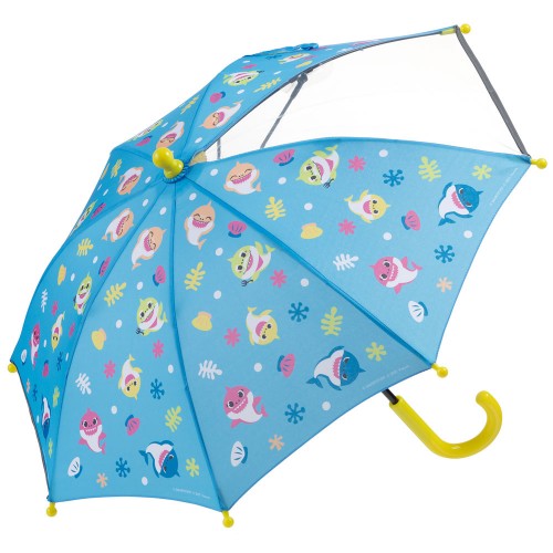 *現貨*日本Skater BabyShark 幼童長柄雨傘(35cm)#575181