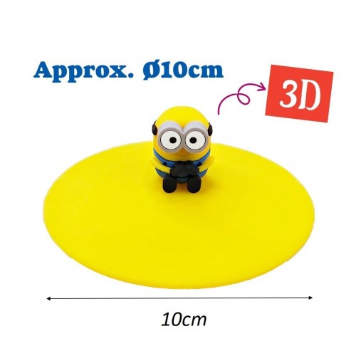 ✨現貨✨Minions - 迷你兵團 硅膠杯蓋#13263