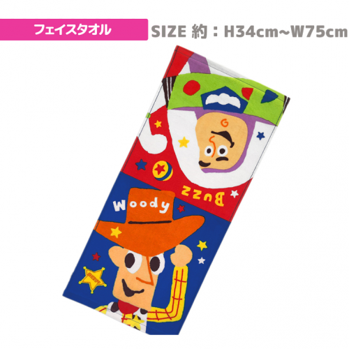 ✨現貨✨日本直送 Toy Story 長毛巾(約75*34cm)#013405