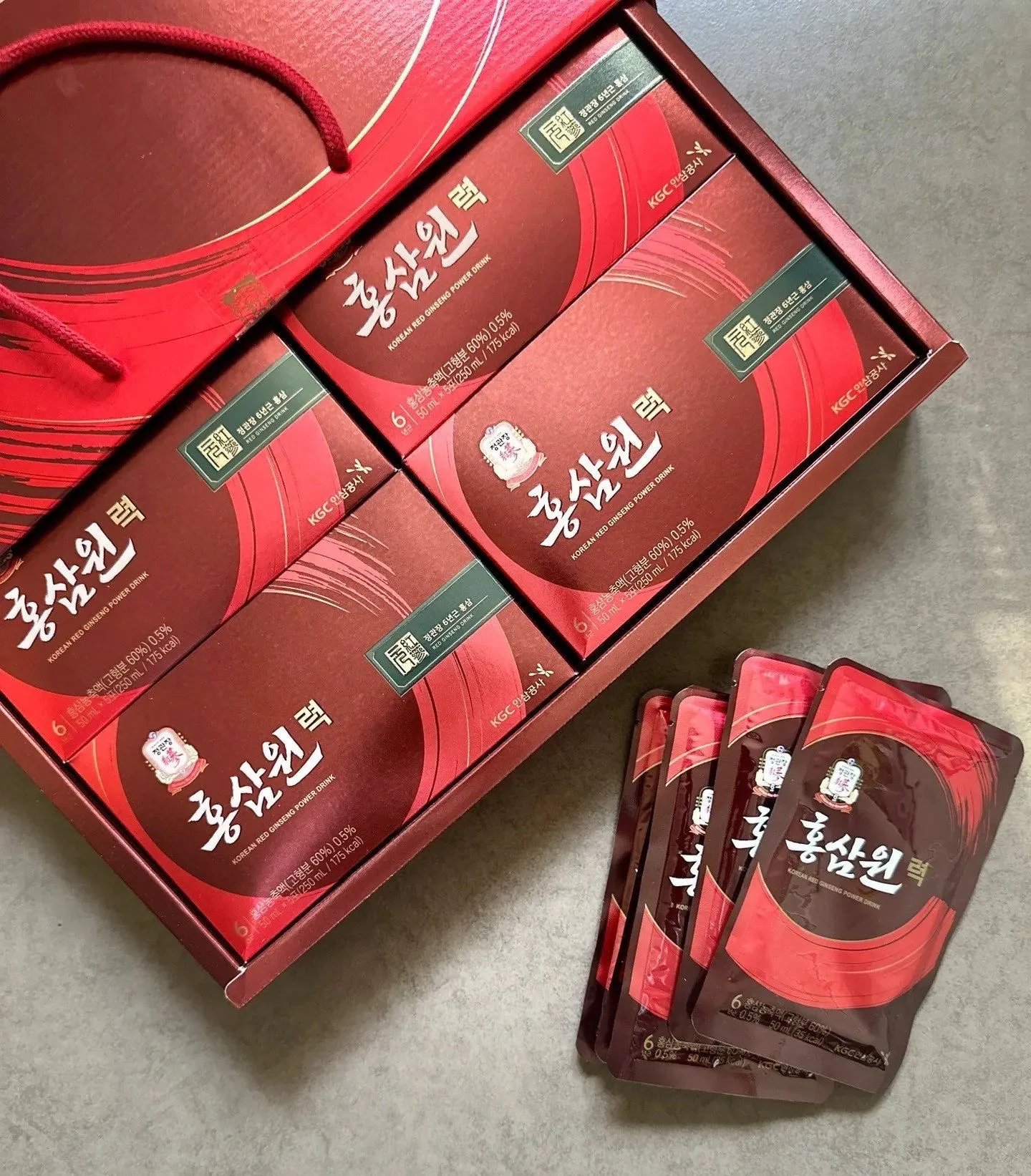 🌟韓國代購🌟   正官莊🇰🇷紅參滋補元力濃縮液禮盒50ml✖️30袋 6年根