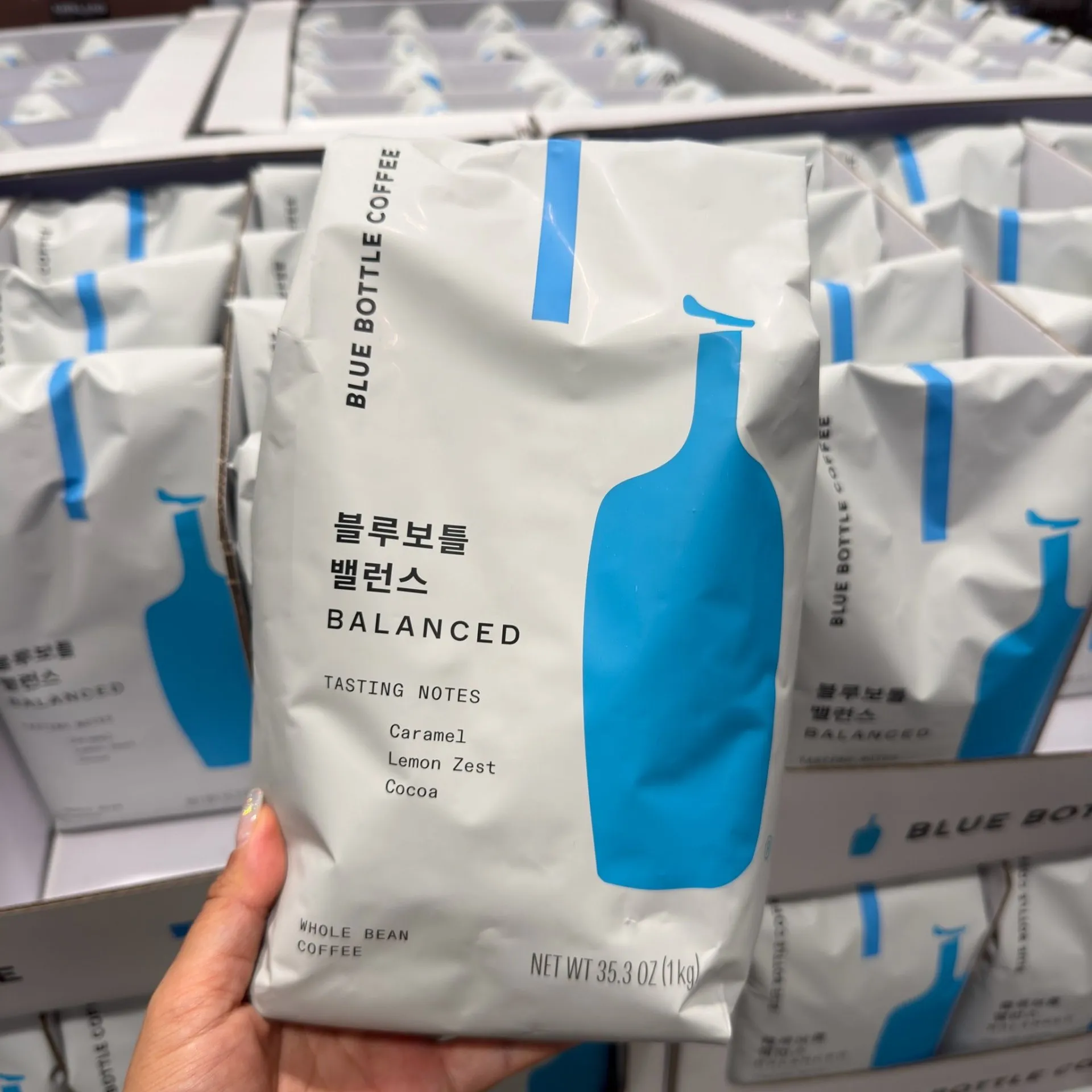 🌟韩国代购🌟  韩国🇰🇷Blue Bottle 咖啡豆 1kg  咖啡屆网红鼻祖 blue bottle