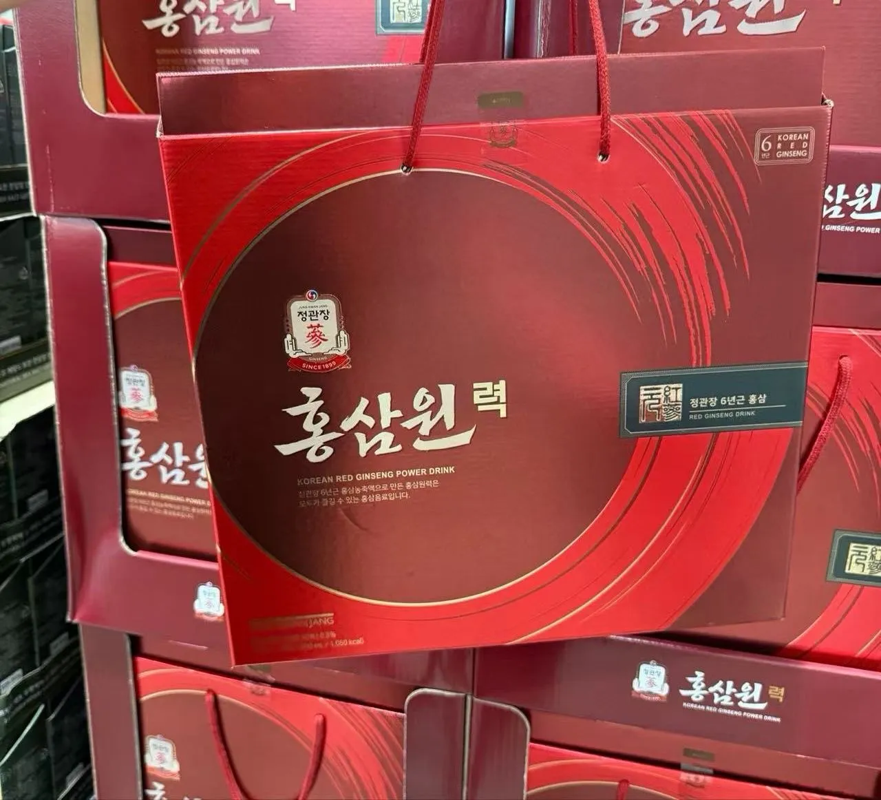 🌟韓國代購🌟   正官莊🇰🇷紅參滋補元力濃縮液禮盒50ml✖️30袋 6年根