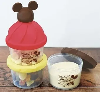 *現貨*日本直送 錦化成(Nishiki Kasei)迪士尼米奇 奶粉格 零食格 #