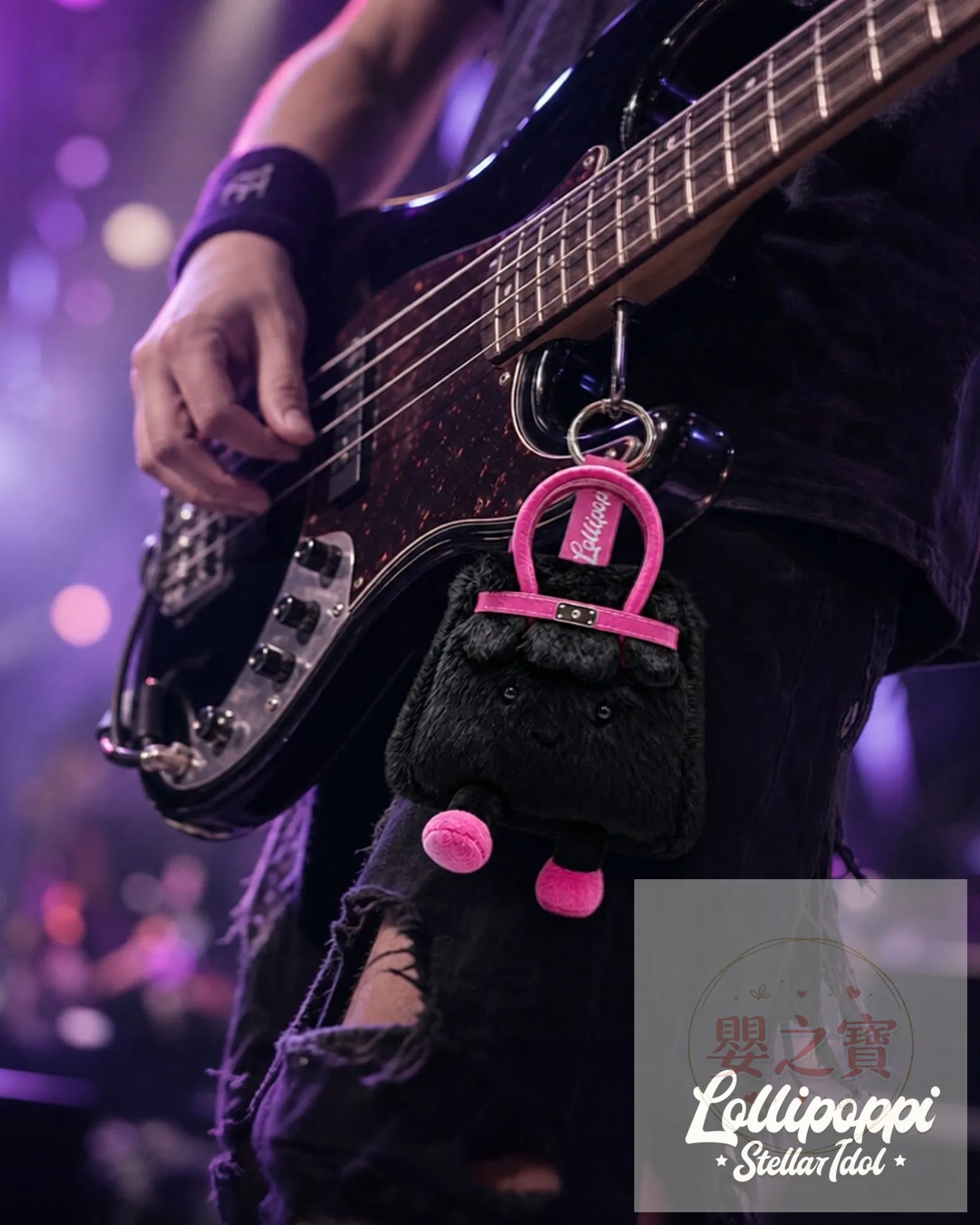 *預訂*🎤✨ 【Lollipoppi 最新力作】Plush BagCharm Blind Box - Stellar Idol Series