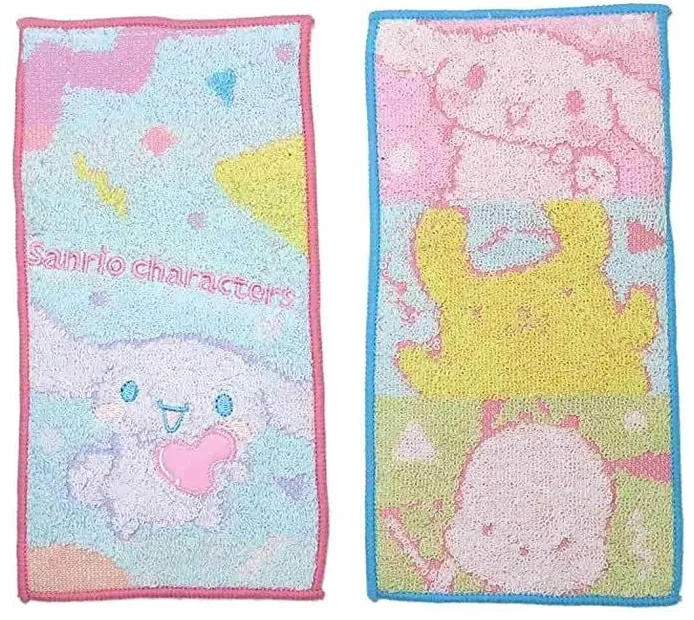 *現貨*日本直送 抗菌加工 口袋巾 手巾 玉桂狗手巾 (2條裝) size: 約10*20 cm #785685