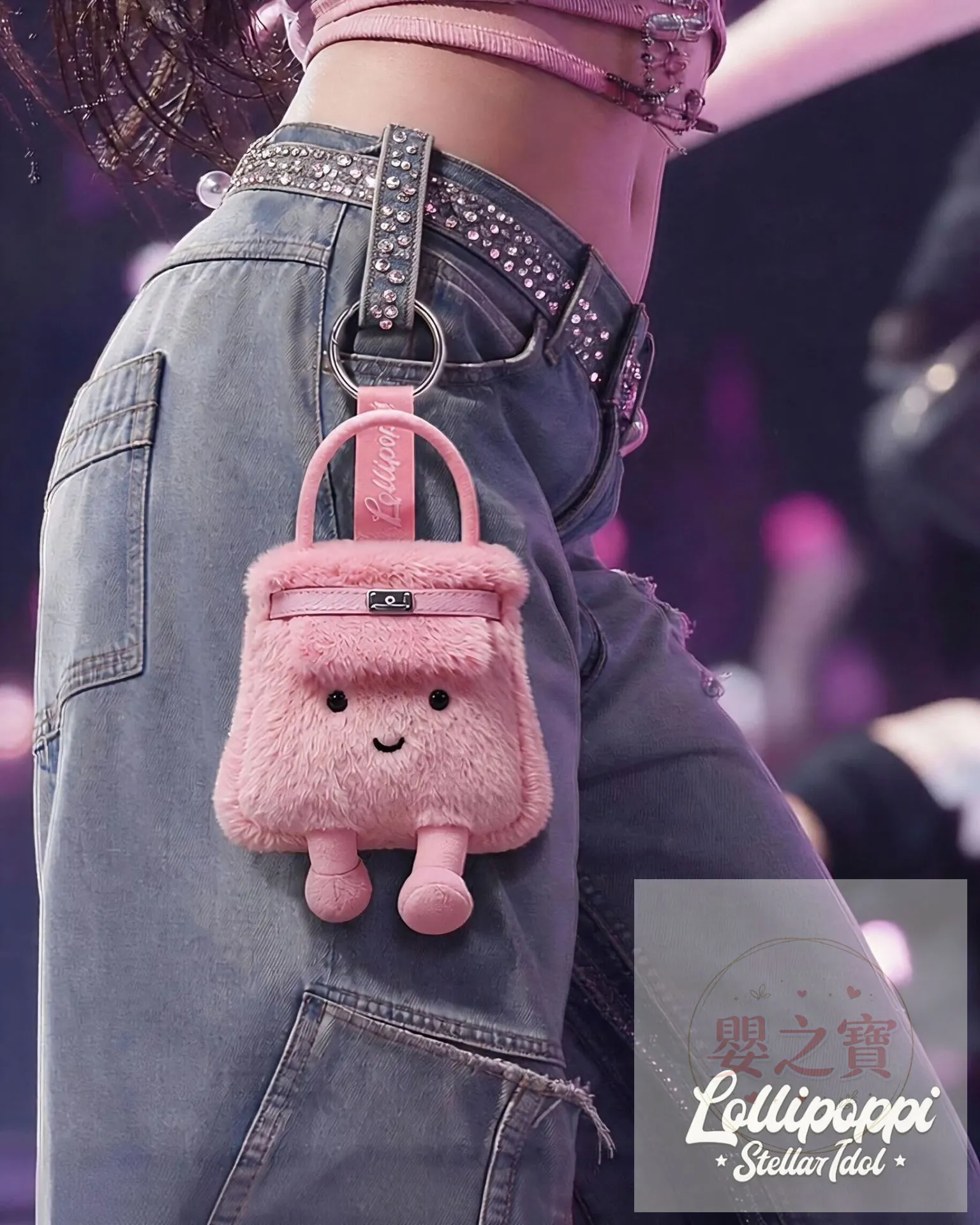 *預訂*🎤✨ 【Lollipoppi 最新力作】Plush BagCharm Blind Box - Stellar Idol Series