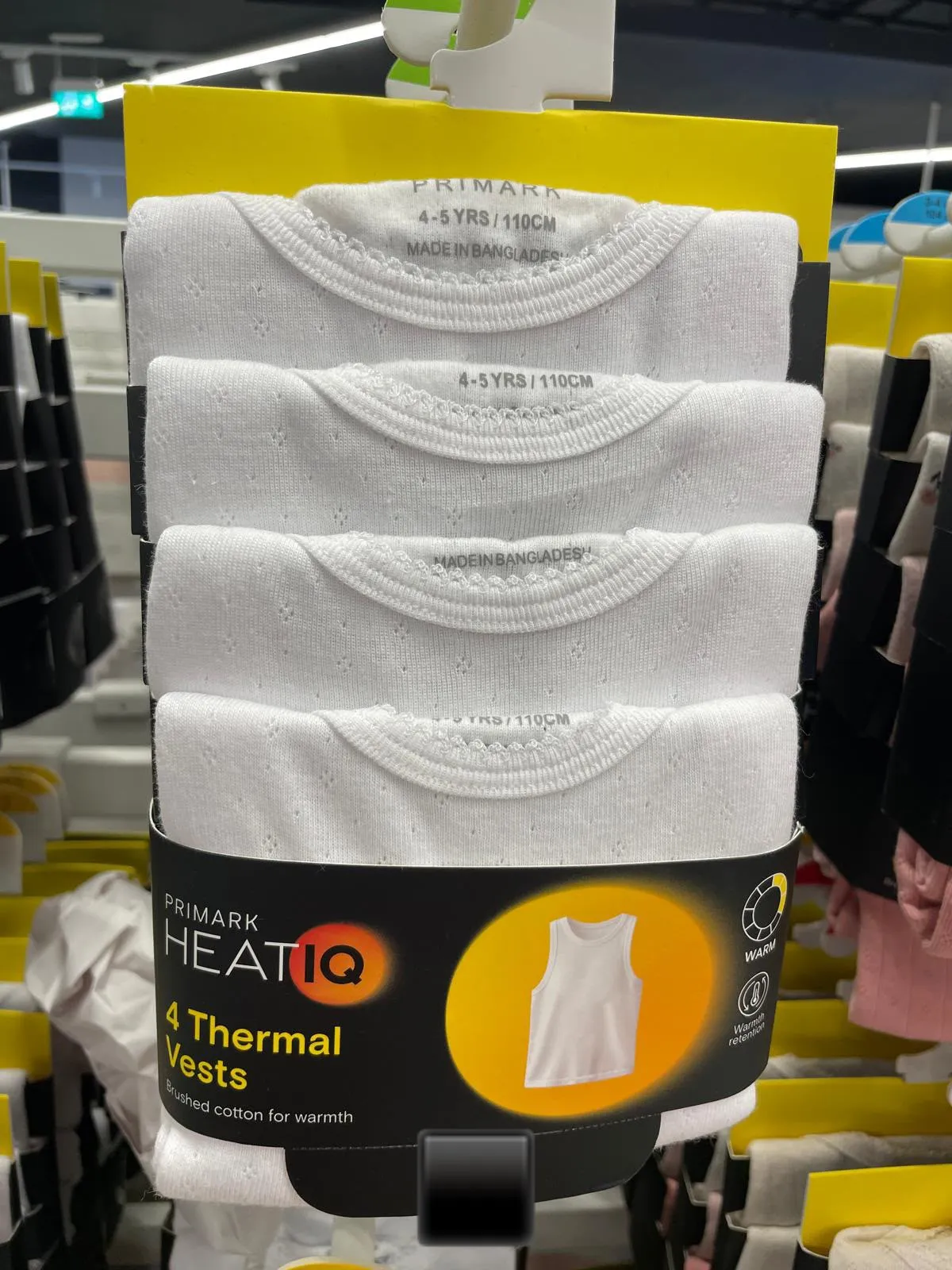 *预订产品* 🌟英国代购🌟  🔥 HEATIQ 女童保暖背心 4件装