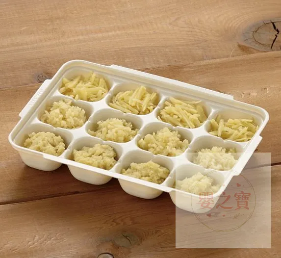 *現貨*Richell 食物冷凍儲存格 15mlx12格x2個