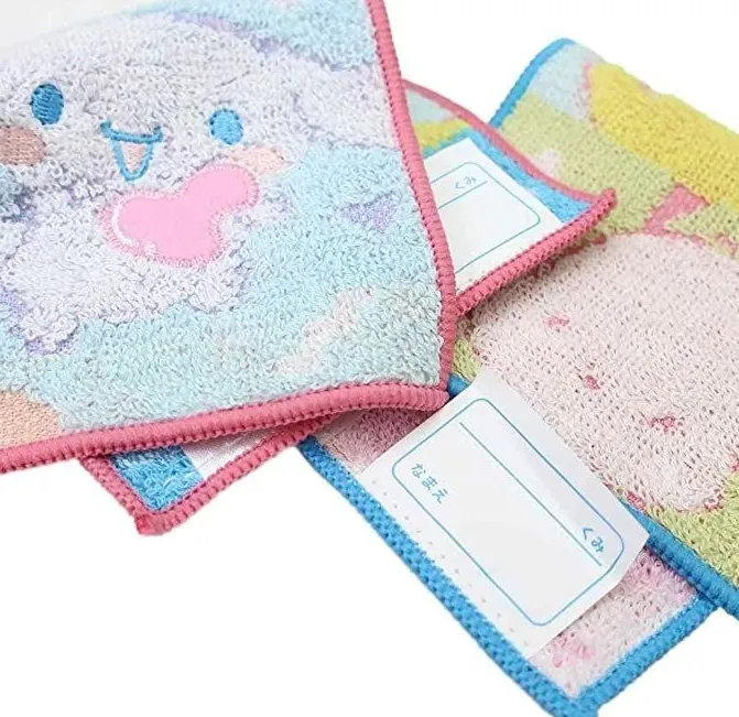 *現貨*日本直送 抗菌加工 口袋巾 手巾 玉桂狗手巾 (2條裝) size: 約10*20 cm #785685