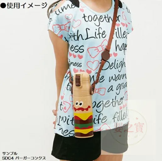 *現貨*日本Skater 保溫/保冷 超輕量 可鎖扣 直飲式不鏽鋼水樽(ToyStory 反斗奇兵) 附斜咩帶