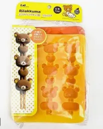 *現貨*日本直送 貝印KAI Rilakkuma 鬆馳熊 矽膠模 朱古力模 食物模