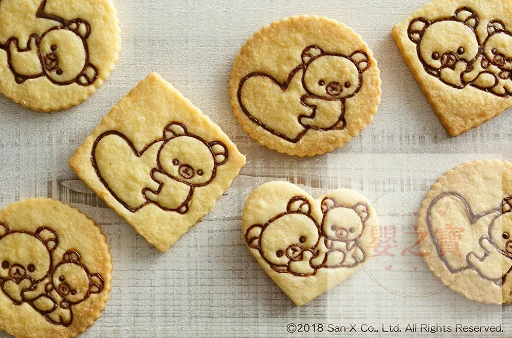 *現貨*日本直送 Rilakkuma 鬆馳熊 貝印餅乾模 / 曲奇模 廚房模具 / 做餐模具 / 野餐 / 飯模 / 模具 / 餅乾壓模 / 蛋糕模型