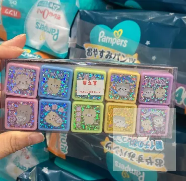 *現貨*CHIBI COROCORO CORONYA 10粒庄 方形印章