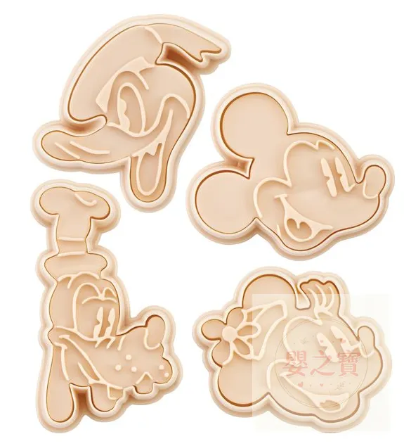 *現貨*日本直送 Disney 迪士尼 米奇 印餅乾模 / 曲奇模 廚房模具 / 做餐模具 / 野餐 / 飯模 / 模具 / 餅乾壓模 / 蛋糕模型 /  造型模具