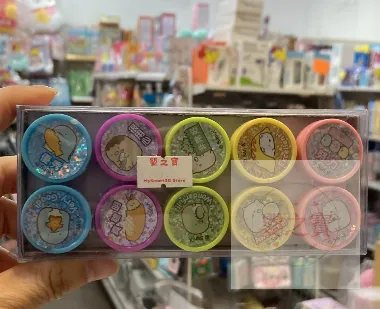 *現貨*角落生物 10粒庄圓形印章