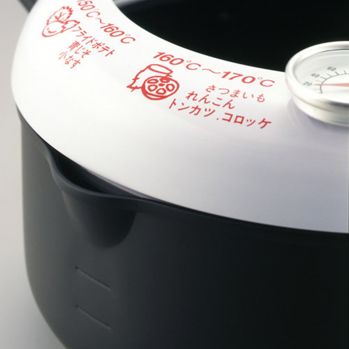 *現貨*日本製 吉川 天婦羅油炸鍋 (附溫度計) 20cm#792578