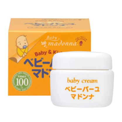 *現货*本madonna天然马油宝宝面霜 护臀膏 天然保湿滋潤 25g#007105